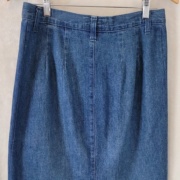 Vintage French Dressing from Paris denim skirt - Picture 2 of 6
